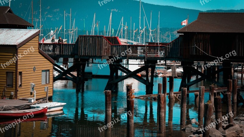 Vancouver Port Sea Water Canada