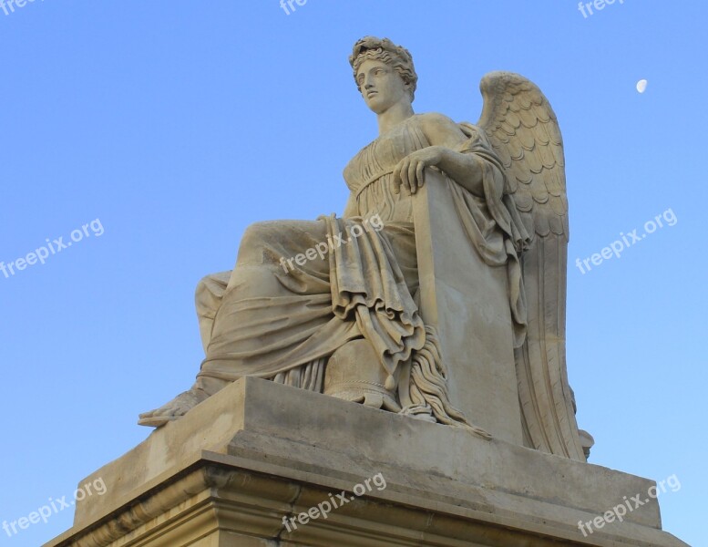 Statue Paris France Greek Goddess Tuileries Garden