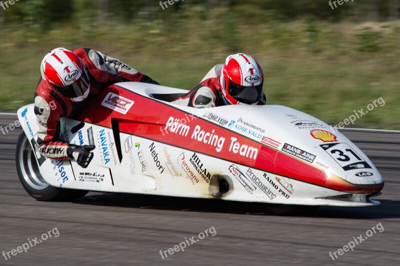 Sidecar Side Cart Racing Competition Rate