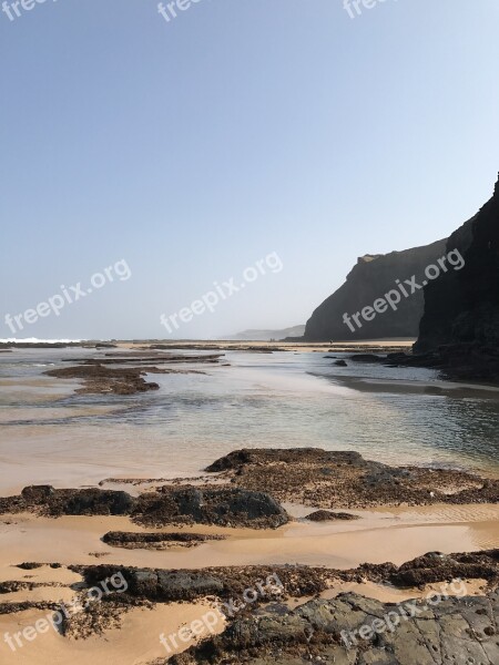 Coast Sea Portugal Water Beach