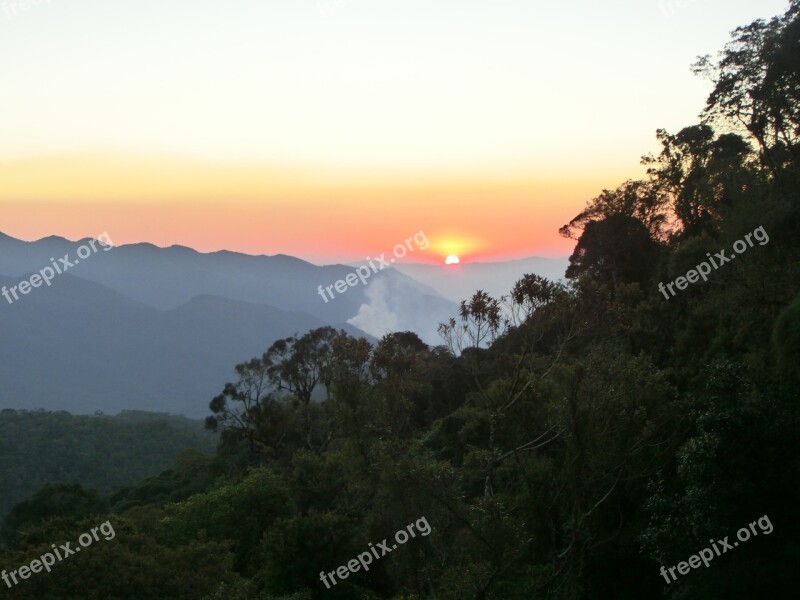 Brazil National Park Itatiaia Sunset Free Photos