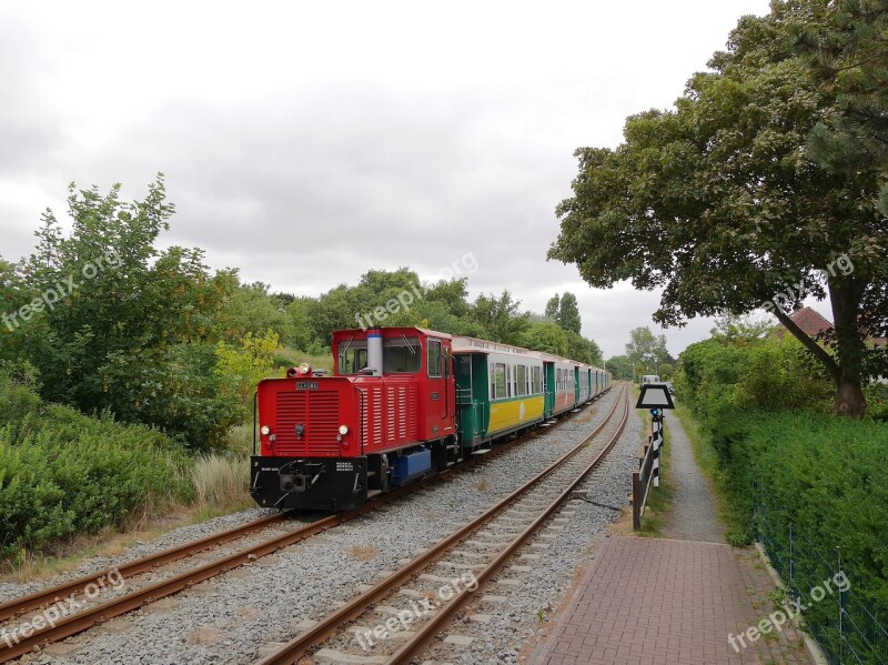 Borkum Small Ground Island Railway Diesel Locomotive Loco