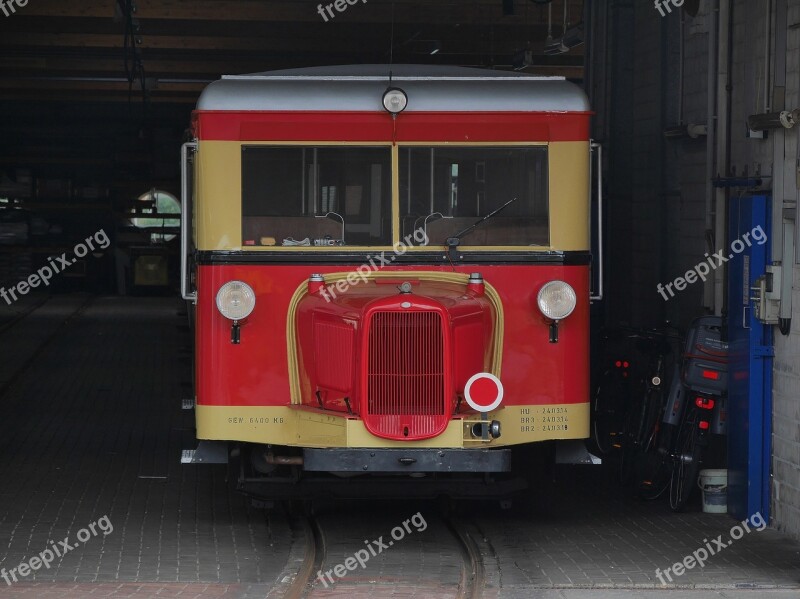 Borkum Small Ground Island Railway Railbus Railcar