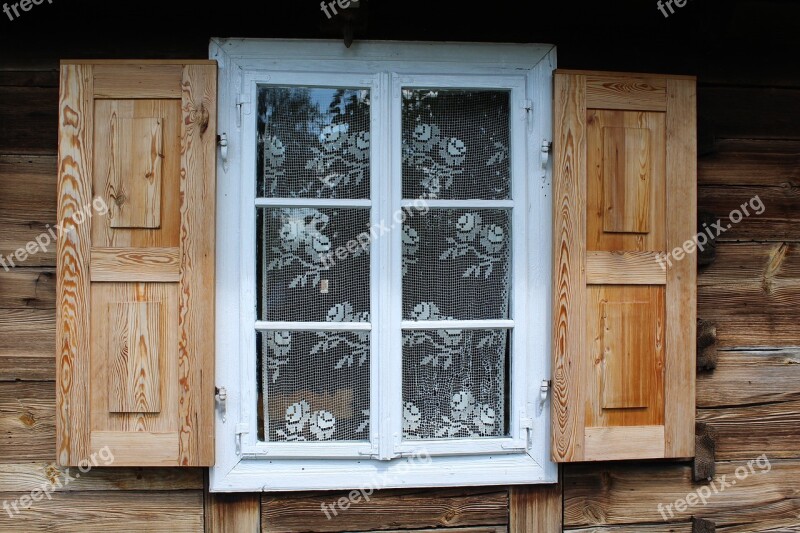 Window Tautliner Wooden Wall Shutters