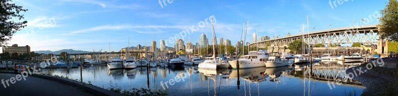 Granville Island Vancouver British Columbia Canada False Creek