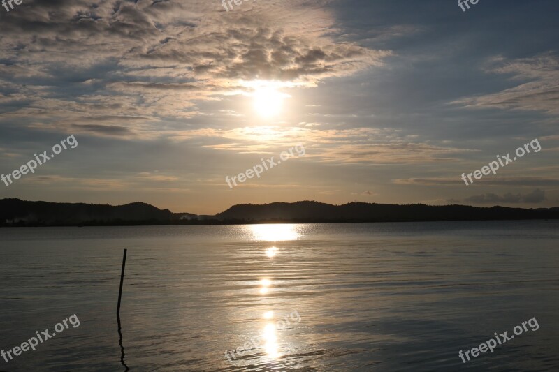 Sunset Salinas Bahia Eventide Brazil