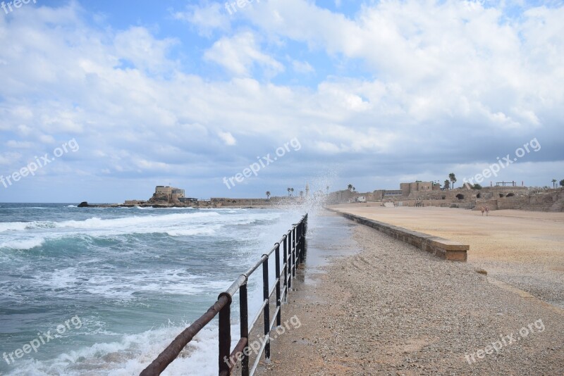 Sea Wave Surf Nature Summer