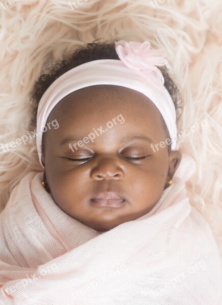 Baby Newborn Cute Portrait Sweet