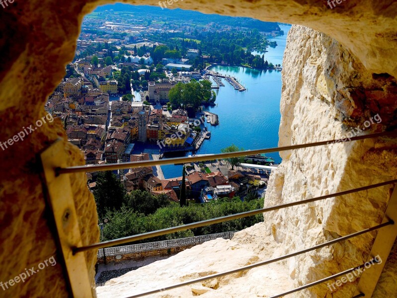 Riva Garda Lake Italy Mountain Lake