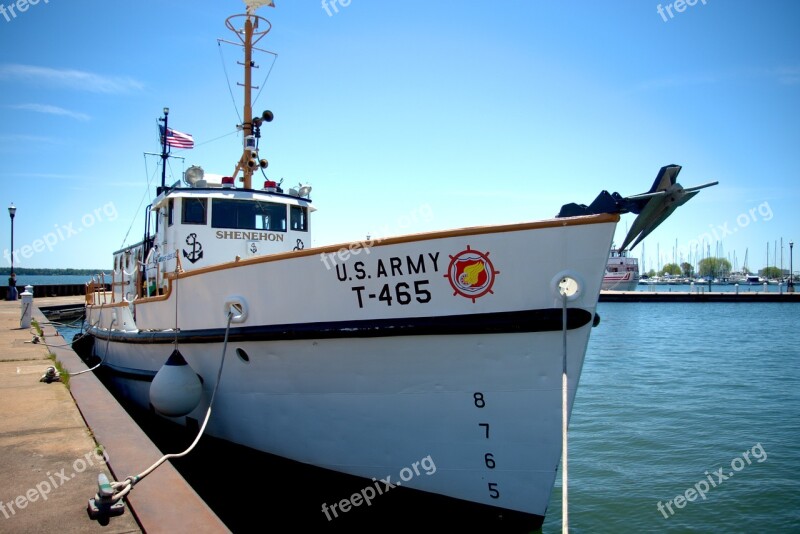 Noaa Research Boat Shenehon Research Vessel Shenehon Ship