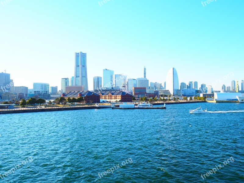 Minato Mirai I Love The Bridge Yokohama Free Photos