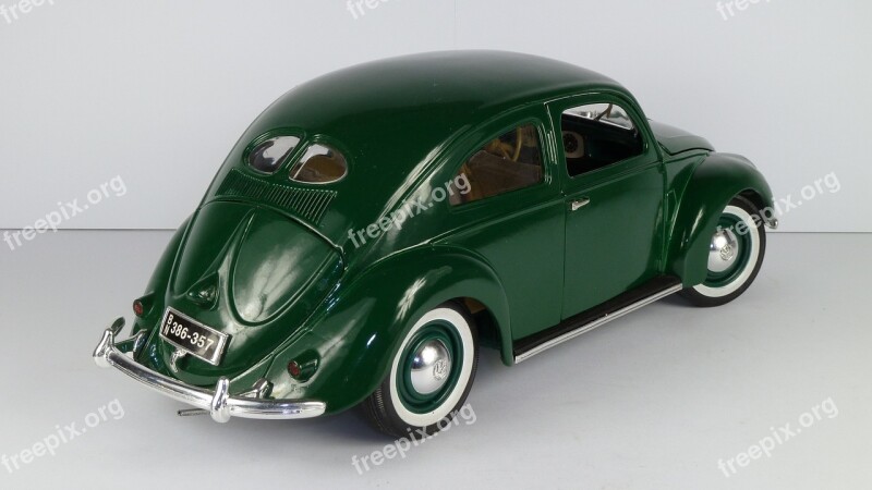 Vw Beetle Vw Käfer 1951 1x18 Model Car