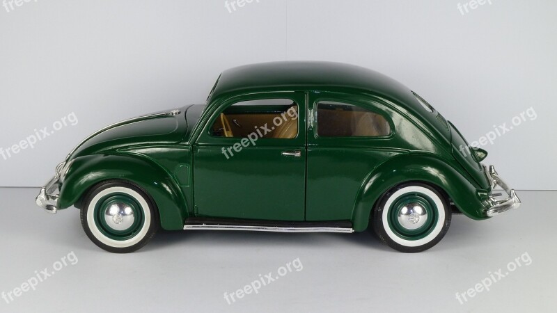 Vw Beetle Vw Käfer 1951 1x18 Model Car