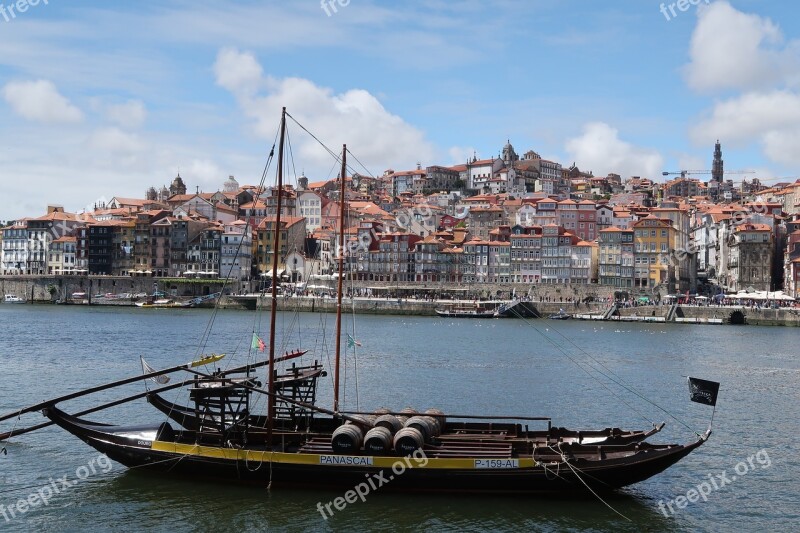 Porto River Douro Boat Free Photos