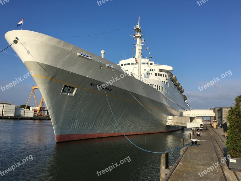 Ship Passenger Ship Travel Cruise Water