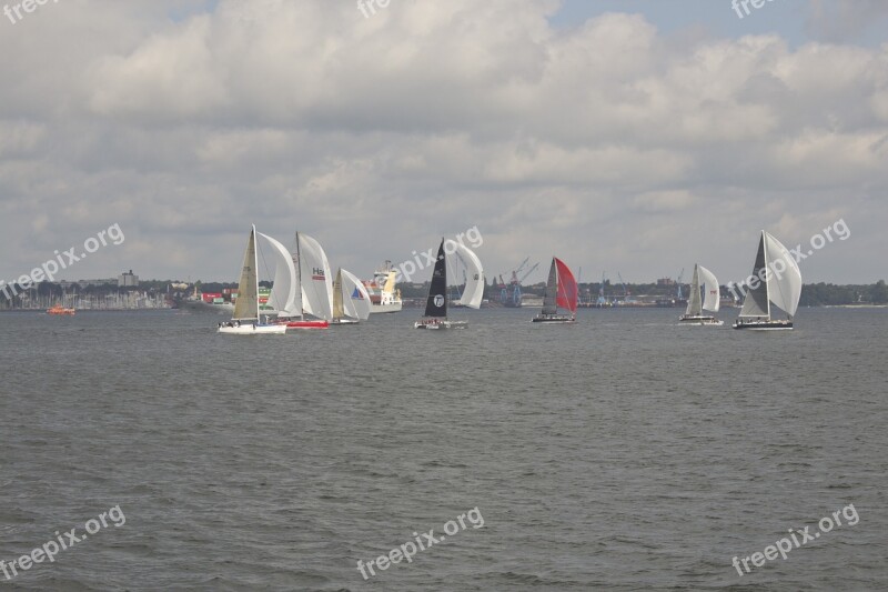 Regatta Boats Germany Sea Free Photos