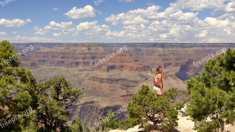 Usa Grand Canyon Nature Canyon National Park