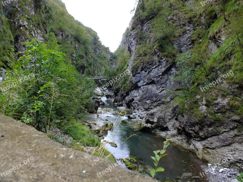 Gorge River Landscape Taleggio Gorge Free Photos