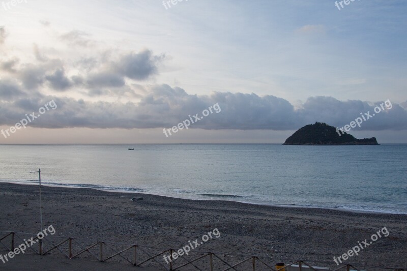 Sunrise Sea Beach Sand Island