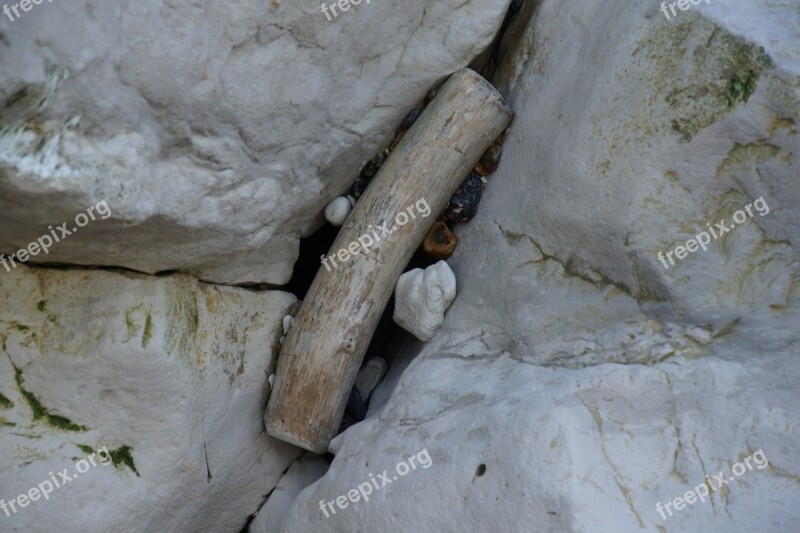 Rock Stones Close Up Sea Tides