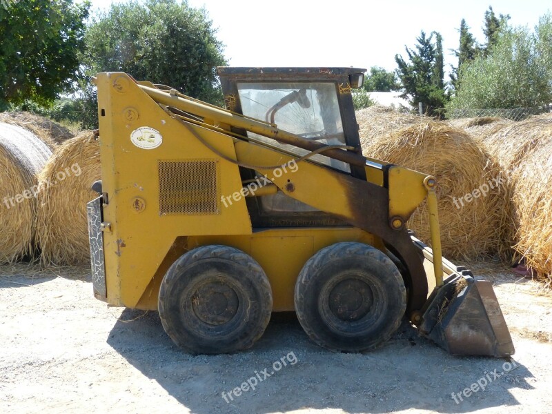 Small Machine Construction Machine Engine Yellow Machine