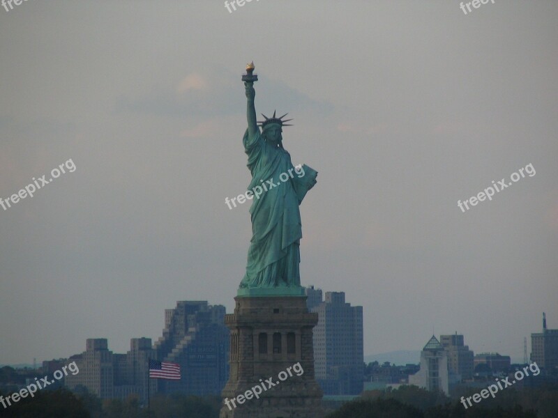 Statue Of Liberty New York Harbor Harbor Liberty Historical