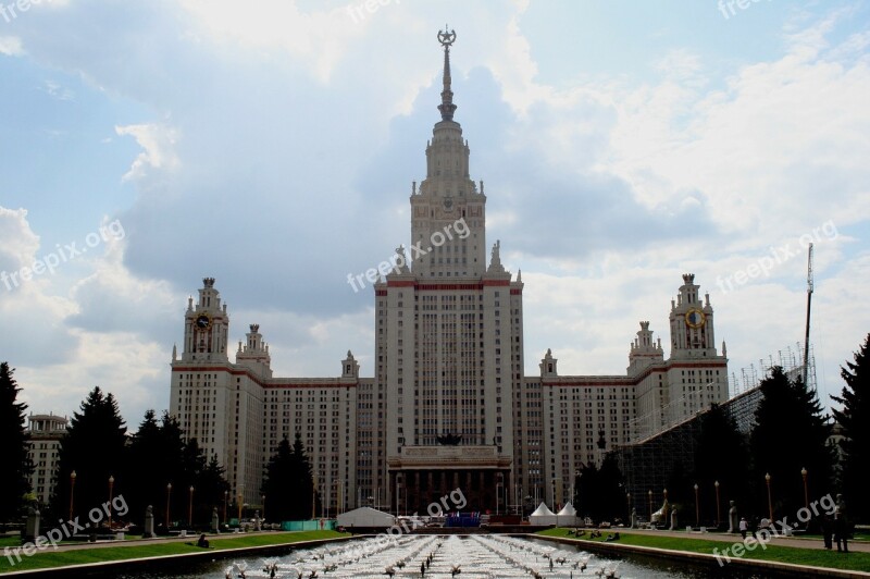 Mosco State University New Modern Stalinist Era Gothic Style