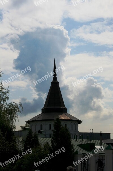 Monastery Historic Building White Religion