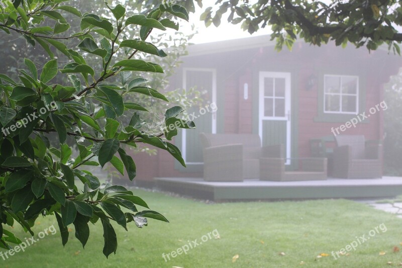 Autumn Fog Garden Dew Gazebo