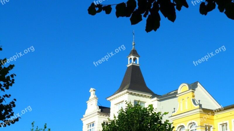 Villa Building Seaside Resort Architecture Art Nouveau