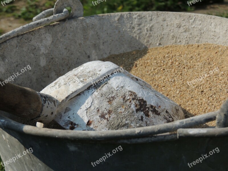 Work Mason Sand Bucket Free Photos