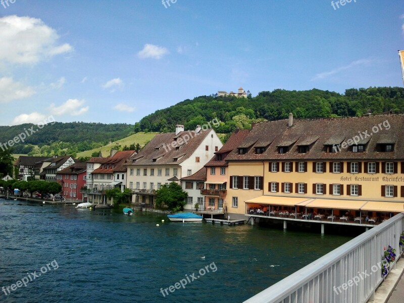 Stein Am Rhein Rhine River Water Free Photos