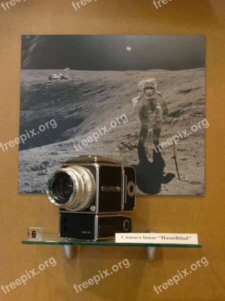 Hasselblad Camera Photo Moon Lunar