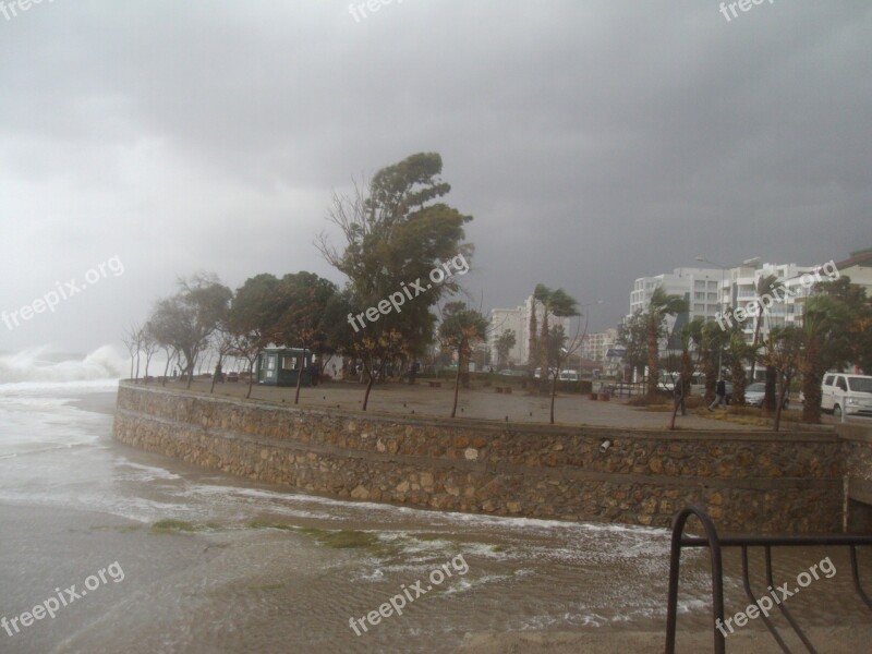 Antalya Storm Winter Free Photos