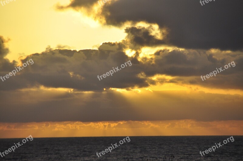 Sunrise Lanzarote Free Photos