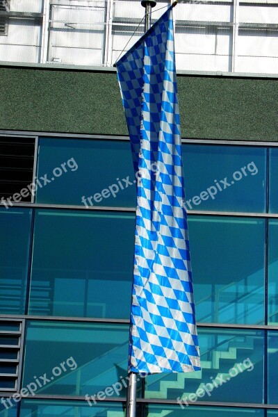 Flag Bavaria White Blue Free Photos