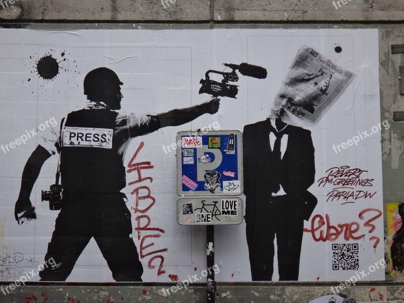 Paris Graffiti Policy Image Mural