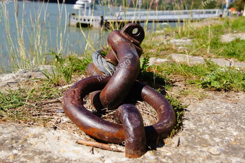 Eyelet Metal Ring Rust Ship