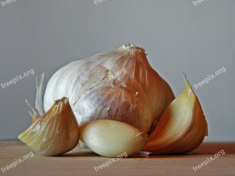 Garlic Smell Aromatic Nature Garden