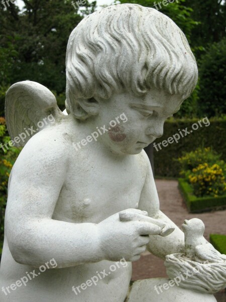 Angel Figure Sculpture Face Free Photos