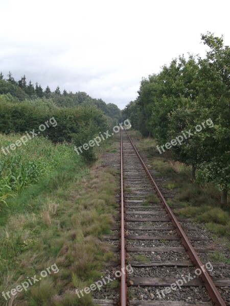 Railway Rails Train Free Photos