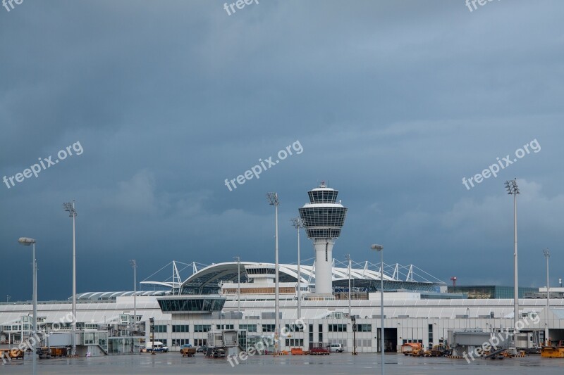 Airport International Munich Architecture Building