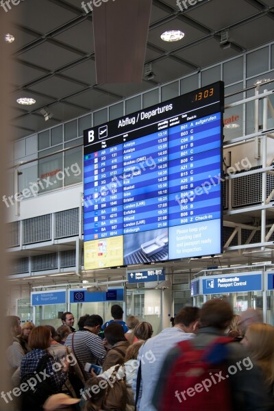 Airport International Munich Architecture Building