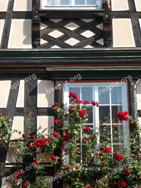 Facade Historic Center Gengenbach Truss Fachwerkhaus