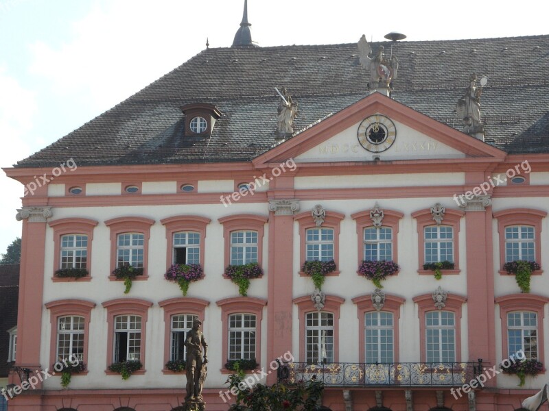 Building Town Hall Gengenbach Architecture Historic Old Town