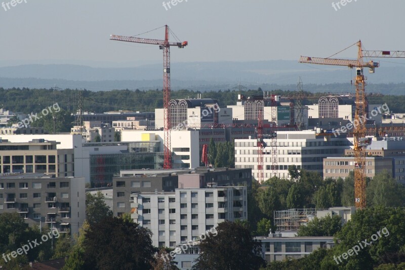 Zurich Oerlikon Urban Construction Sites Construction