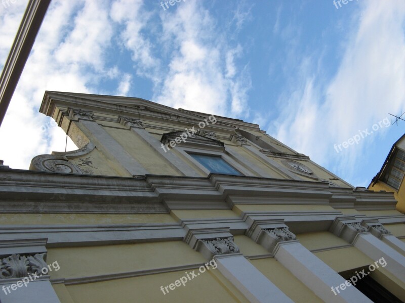 Calabria Fagnano Castello Church Sky Clouds