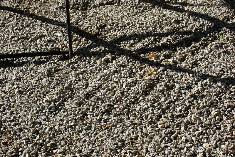 Pebble Steinchen Stones Garden Shadow