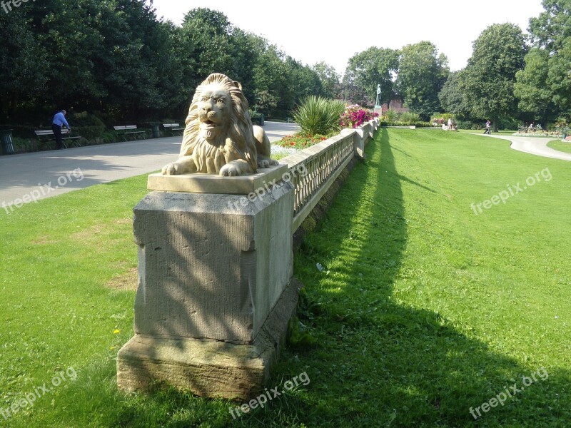 Mowbray Park Sunderland Lions Free Photos