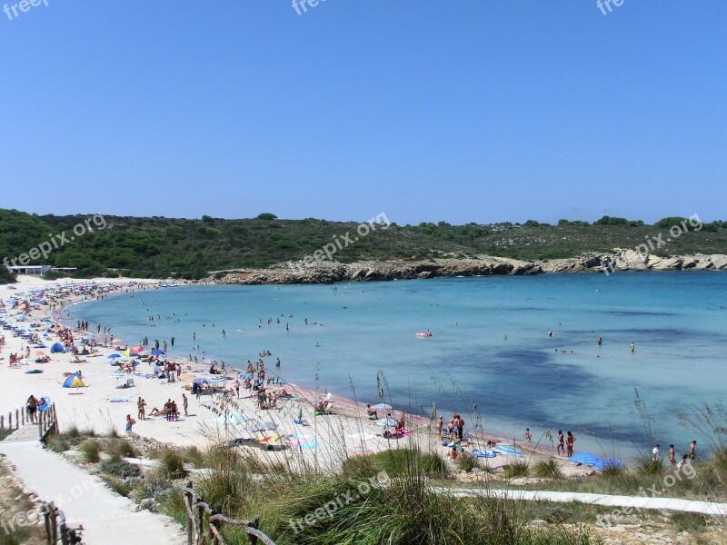 Vacations Menorca Bay Free Photos